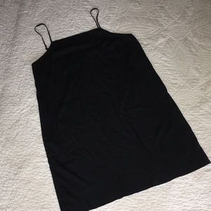 Black dress slip L